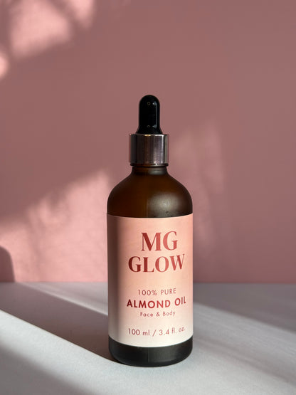 MG Glow 100% Pure Almond Oil 100ml